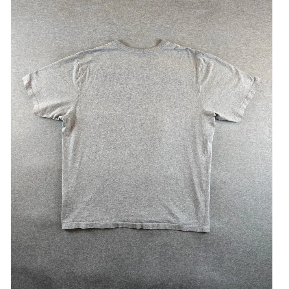 Carhartt T-Shirt Mens XL Heathered‎ Gray Short Sleeve K87 PRT Original Fit Work